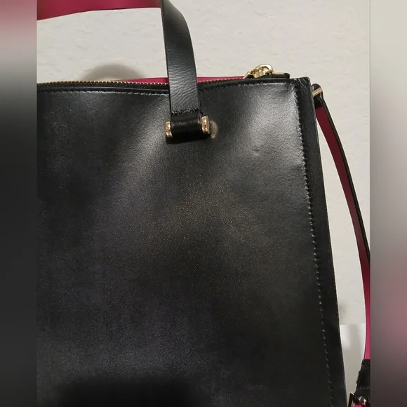 Kate Spade Black & Pink Purse - Picture 7 of 16